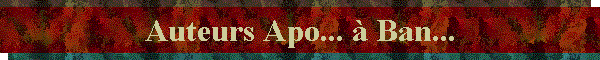 Auteurs Apo... à Ban...