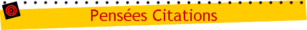 Penses Citations